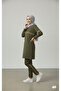 Women's Glitter Stripe Hoodless Hijab Tracksuit Set - 3