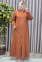 Women's Clothing Plus Size Hooded Soft Cashmere Full Length Coat - 7