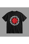 Red Hot Chili Peppers Logo Oversized T-Shirt - 4