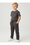 Boys' Cotton Elastic Waist Cargo Pocket Pack Soft Textured Trousers - 3