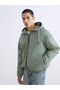 Peak New Season Standard Fit Hooded Men's Jacket