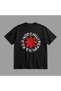 Red Hot Chili Peppers Vintage Logo Oversized T-Shirt - 4