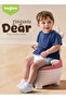 Deer Baby Potty Training Seat for Kids- Realistic Potty Toilet Seat with Removable Tray (Pink) - 3