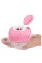 2pcs silicone bath shower gel pouch with reservoir shampoo exfoliating body massage brush - 3