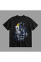 Μπλουζάκι Skull Game Over oversized - 4