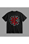 Red Hot Chili Peppers Logo Oversized T-Shirt - 4