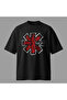 Red Hot Chili Peppers Logo Oversized T-Shirt - 2