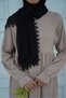 Head Cover Needle Embroidery Prayer Cover, Mevlüt Cover Black - 4