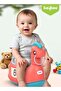 Ponyta Baby Potty Training Seat Chair with Cushion Seat, Closing Lid, & Removable Bowl - Red - 2