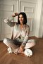 Satin Long Pajama Set - 7