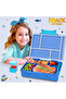 Lunch Box for Kids School,Children Lunch Box with Compartments, Bento Box Children, Blue Shark - 2