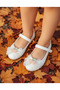 Girl's Cherry Model Glitter Orthopedic Imported Ballet Flats