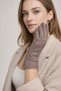 Kaşe Eldiven Mink Women's Embroidery Detail - Phone Touchscreen Compatible - 3