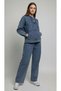 Girl's Casual Hooded Jeans Set-Aut-3041 - 7