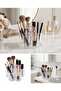 Multi-Compartment Clear Makeup Organizer – Acrylic Lipstick Holder, Brush Holder, and Jewelry Organizer Box - 2