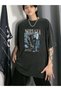 Washable Nirvana Printed Unisex Oversized Vintage T-Shirt