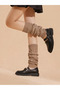 Original Premium Leg Warmer 100% Acrylic Knitwear Knitted Leg Warmer Foot Warmer Hair Knitting Coffee - 5