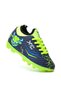 Yellow Navy Blue Sock Football Boots Soccer Shoes Children's Football Boots Carpet Field Shoes