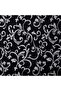 Chaise Longue Black and White Fabric - 4