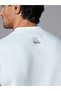 The Pure Ease White Cotton Sweatshirt Relaxed Fit - 9