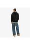 Relaxed Overdyed Flag Hood Men's Black Sweatshirt - 3
