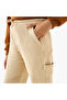 Solid Joggers with Drawstring Closure and Pockets - 4
