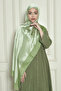 Veine Premium Viscose Shawl – Natural Crinkle Texture, Shimmering, Flowy, Stylish and Elegant Posture – Beige Khaki -