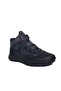 Men's Thermo Non-Slip Sole Black Lace-Up Outdoor Shoes - 2