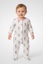 Baby Toddlers Girl 3 Pieces Graphic Print Long Sleeve Bodysuits With Bib Set, Multicolor