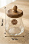 Acacia Gasket Lid Glass Jar 550ml Airtight 3-Piece Storage Jar Set Kw-1167 - 7