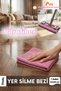 Imported Ultrafiber Floor Cleaning Cloth and Surface Cleaning Cloth Pink Color Cloth 40X50 cm - 360 Gsm - 2
