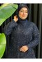 Stone Beaded Evening Dress - 3