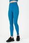 Seamless Women's Turquoise Leggings - 3