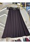 Kemerli Scuba Crepe Hijab Long Skirt – 90 cm |   Elegant & Flowy Cut - 4