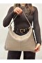Enyola 100% Genuine Italian Leather Floatr Print Inner Lining Compartment Design Puppy Shoulder, Crossbody Bag - 3