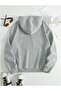 Unisex Alphabet Printed Hooded Tracksuit Set 100% Cotton Hoodie and Pants Set - 3
