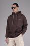 Trend Biz Oversized Pattern Hooded Unisex Hoodie Sweatshirt - 2