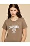 Printed T-Shirt with Crew Neck and Short Sleeves - 4