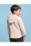 Print Detail Hooded Jacket with Zipper Closure - 5