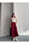 Women's Modal Fabric Elastic Waist Flared Skirt - 5