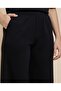 Solid Wide Leg Pants with Elastic Waist - 5