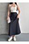 Women's Modal Fabric Elastic Waist Flared Skirt - 6