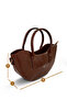 Women's Hand and Shoulder Bag Brown - 5