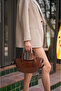 Women's Hand and Shoulder Bag Brown