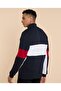 Color Block Jacket with Zipper Closure - 5
