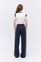 Women's Canvas Trousers 710040 Navy Blue - 3