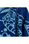 Turtle Print Poncho Towel with Hood - 5