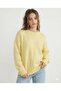Women's Soft Soft Textured Oversized Casual Crew Neck Sweater - 2