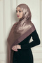 Veine Premium Viscose Shawl – Natural Cracked Texture, Shimmering, Flowy, Stylish and Elegant Posture – Coffee Copper – - 4