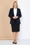Women's Black Pencil Skirt High Waist Straight Cut Soft Textured Slit Stylish Midi Skirt - Women's Skirt